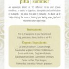 Ritu pitta summer ayurvedic cooking spice - 100g Ritu Pitta Summer Ayurvedic Cooking Spice