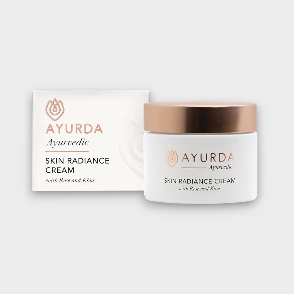 Skin Radiance Cream with Rose and Khus